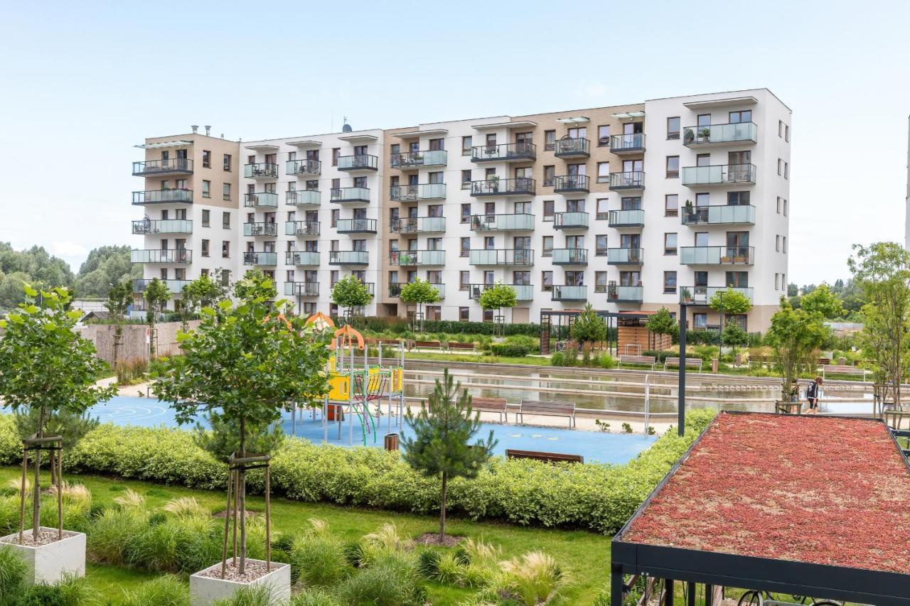 Nowa Letnica Apartments By Noclegi Renters Gdaňsk Exteriér fotografie